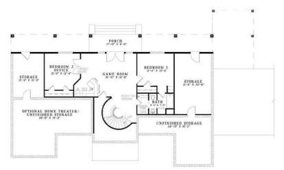 Floorplan 2 for House Plan #110-00554