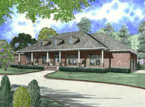 Country House Plan #110-00559 Elevation Photo