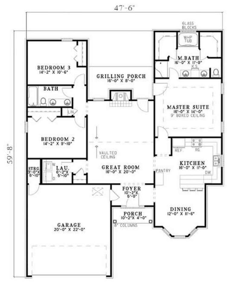 House Plan House Plan #5512 Drawing 1
