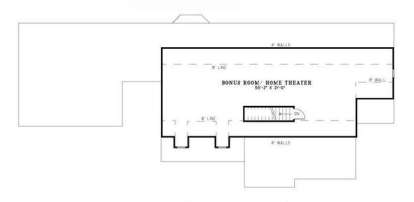 Second Floor for House Plan #110-00565