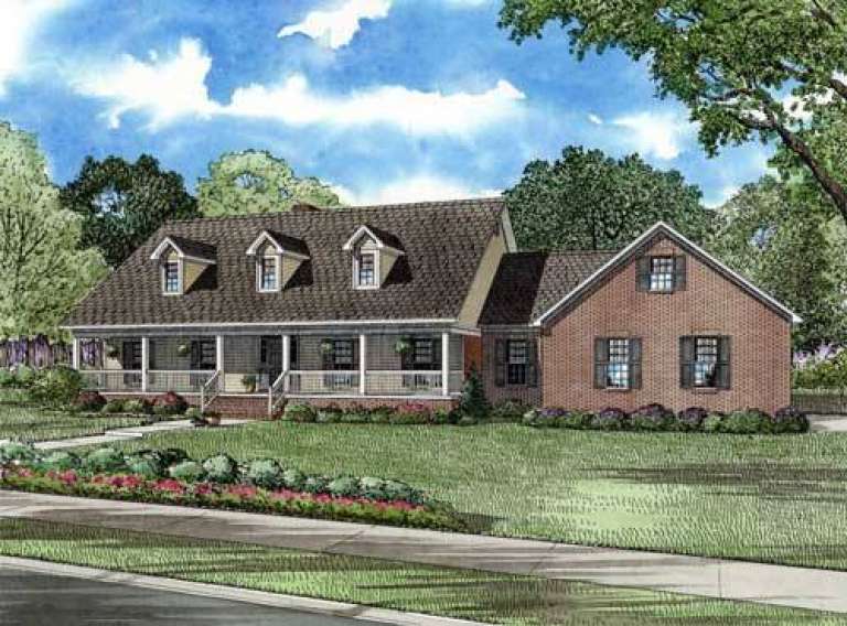 House Plan House Plan #5516 Front Elevation