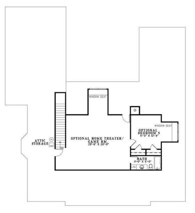 House Plan House Plan #5517 Drawing 2