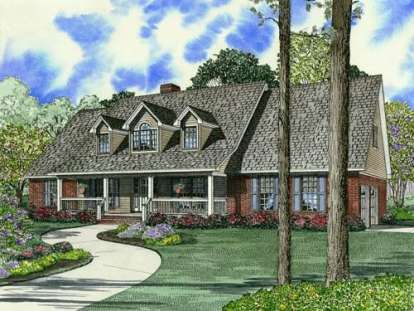 5 Bed, 3 Bath, 2747 Square Foot House Plan - #110-00569