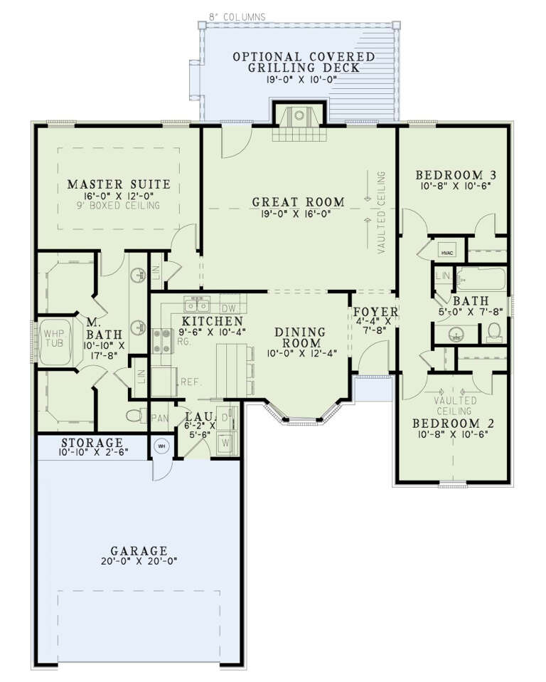 House Plan House Plan #5519 Drawing 1