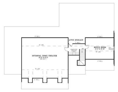 Second Floor for House Plan #110-00571