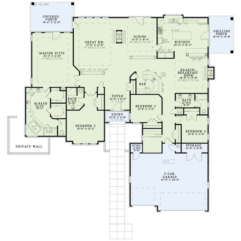 House Plan House Plan #5521 Drawing 1