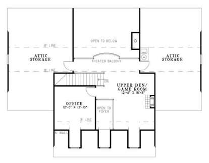 Floorplan 2 for House Plan #110-00578