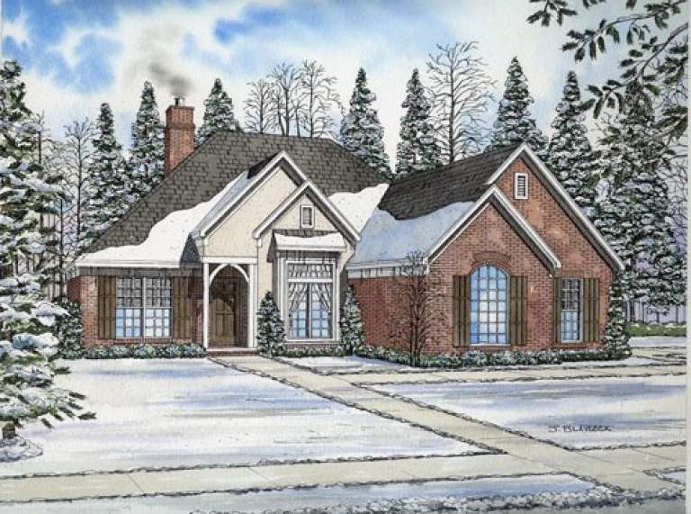 House Plan House Plan #5528 Front Elevation