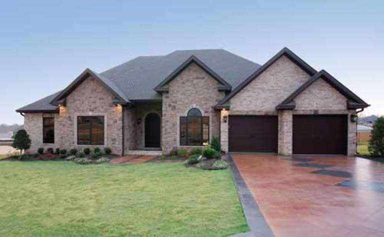 Traditional House Plan #110-00585 Elevation Photo
