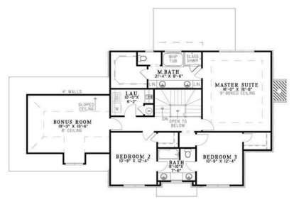 Second Floor for House Plan #110-00590