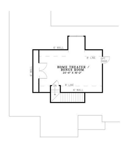 Bonus Room for House Plan #110-00591