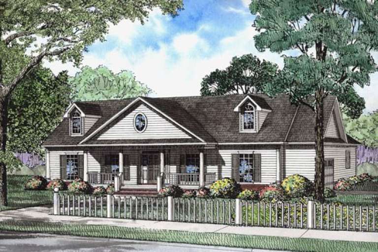 House Plan House Plan #5542 Front Elevation