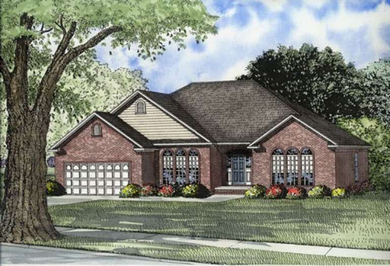 House Plan House Plan #5545 Front Elevation