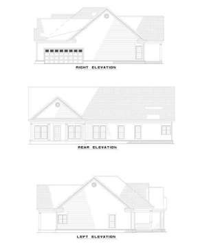 Country House Plan #110-00597 Elevation Photo