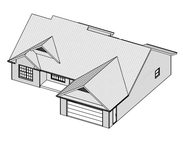 Craftsman House Plan #849-00060 Elevation Photo