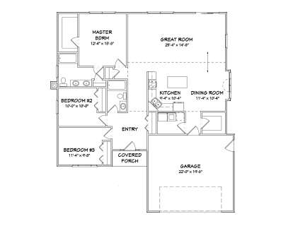 Main Floor  for House Plan #849-00061