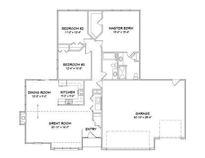 Main Floor  for House Plan #849-00062