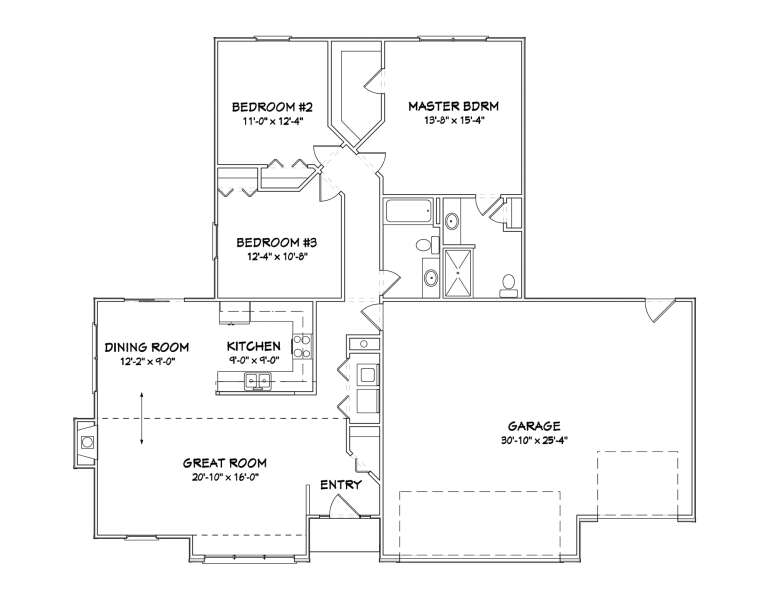 House Plan House Plan #5555 Drawing 1