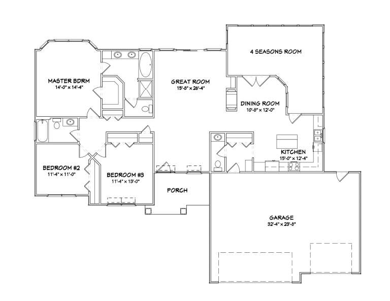 House Plan House Plan #5560 Drawing 1