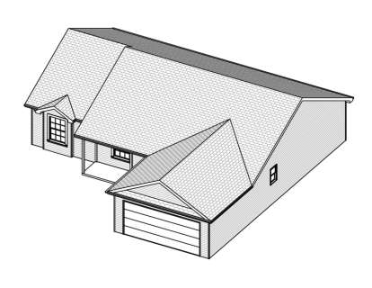 Country House Plan #849-00068 Elevation Photo