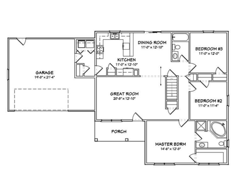 House Plan House Plan #5562 Drawing 1
