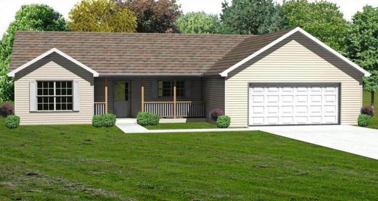 House Plan House Plan #5563 Front Elevation