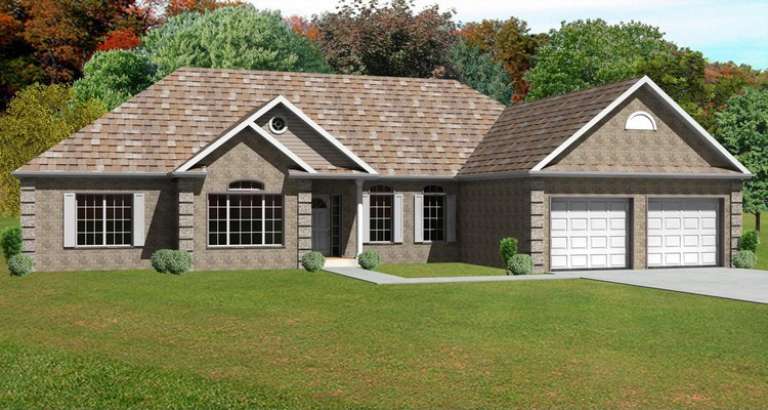 House Plan House Plan #5566 Front Elevation