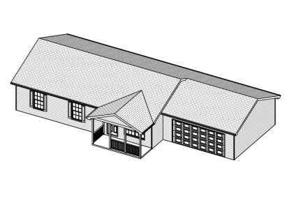 Traditional House Plan #849-00074 Elevation Photo
