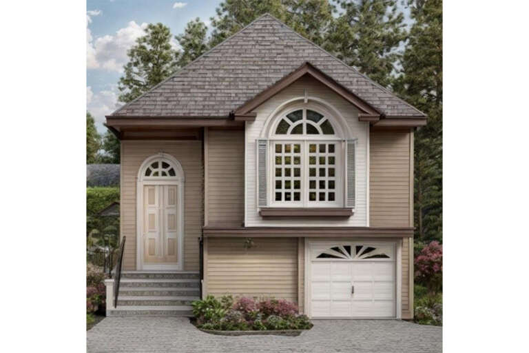 House Plan House Plan #557 Front Elevation
