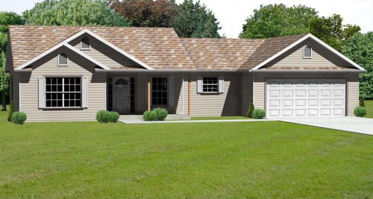 House Plan House Plan #5570 Front Elevation