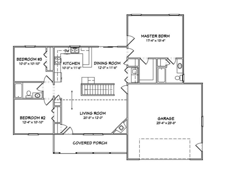 House Plan House Plan #5572 Drawing 1