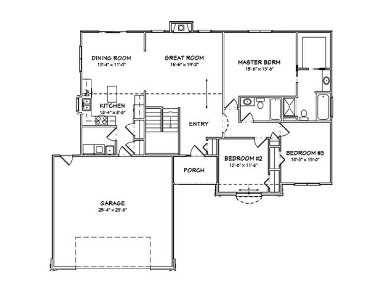 House Plan House Plan #5573 Drawing 1
