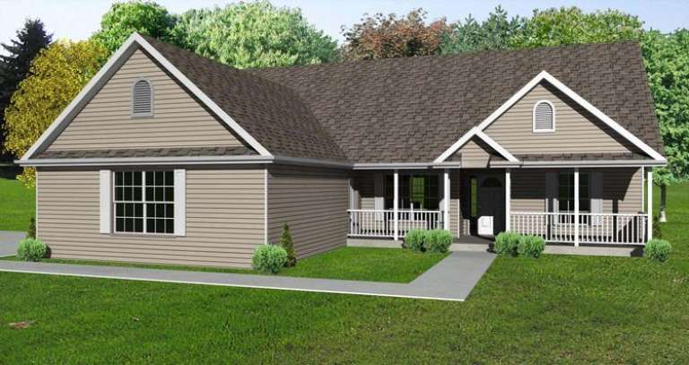 House Plan House Plan #5574 Front Elevation