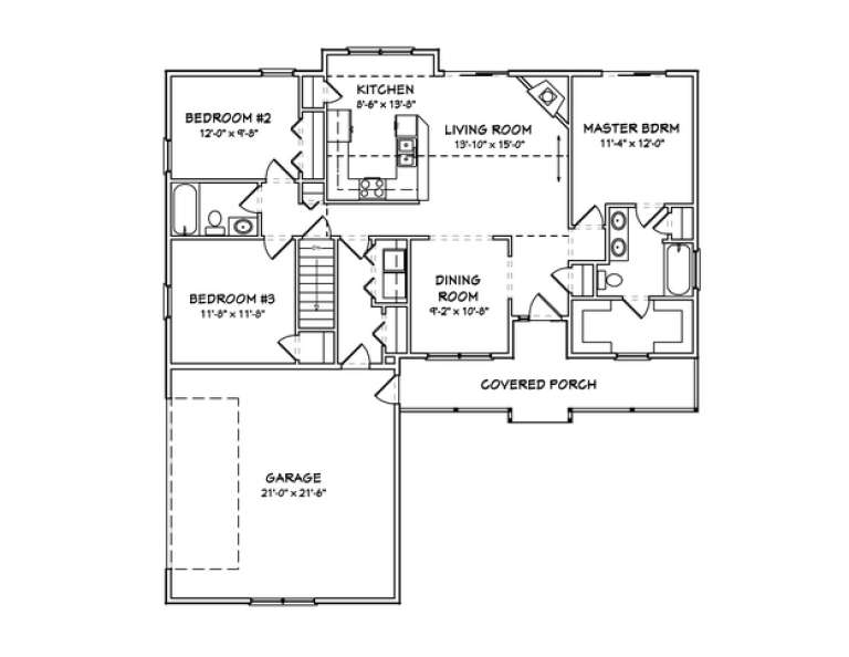 House Plan House Plan #5574 Drawing 1