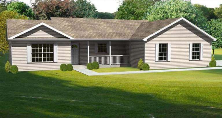 House Plan House Plan #5575 Front Elevation