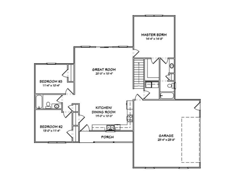 House Plan House Plan #5575 Drawing 1