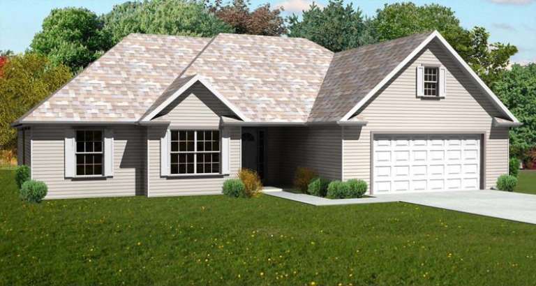 House Plan House Plan #5576 Front Elevation