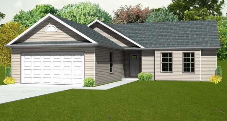 House Plan House Plan #5578 Front Elevation