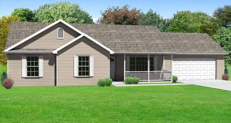 House Plan House Plan #5579 Front Elevation