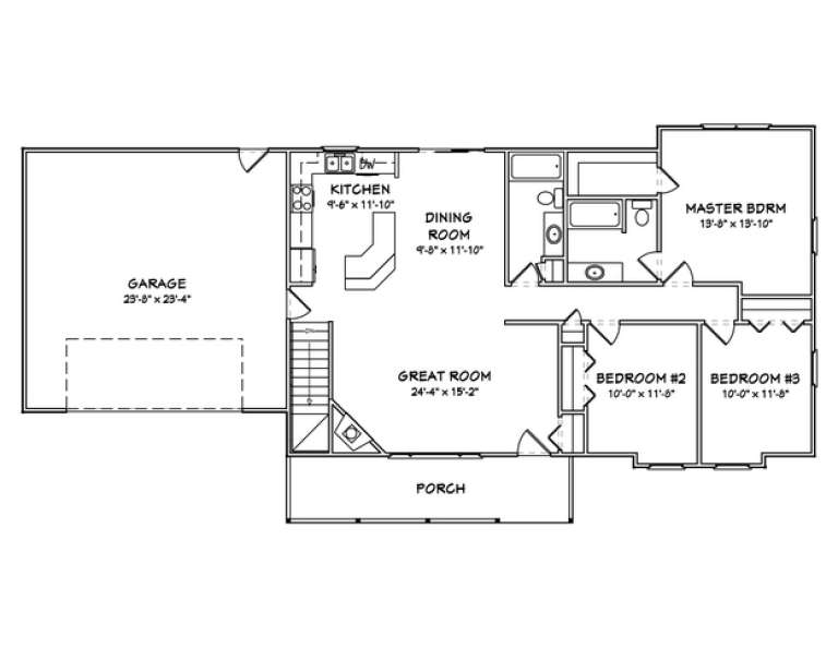 House Plan House Plan #5582 Drawing 1