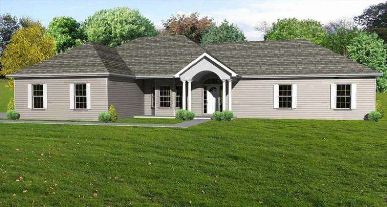 House Plan House Plan #5583 Front Elevation