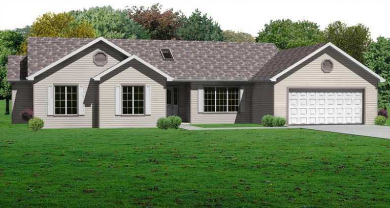 House Plan House Plan #5584 Front Elevation