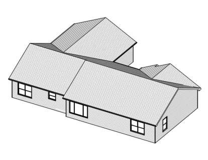 Ranch House Plan #849-00094 Elevation Photo