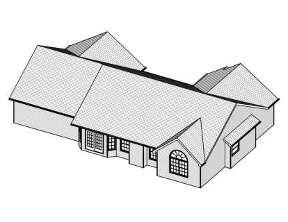 Country House Plan #849-00096 Elevation Photo