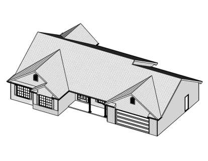 Country House Plan #849-00096 Elevation Photo
