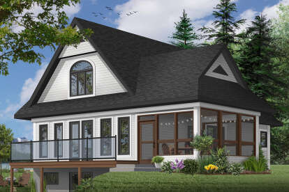 Country House Plan #034-00139 Elevation Photo