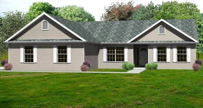 House Plan House Plan #5590 Front Elevation