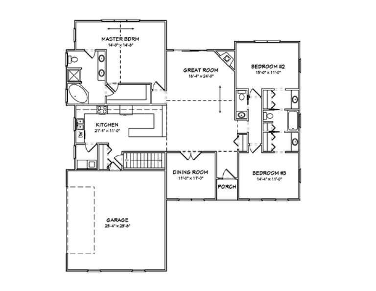 House Plan House Plan #5590 Drawing 1