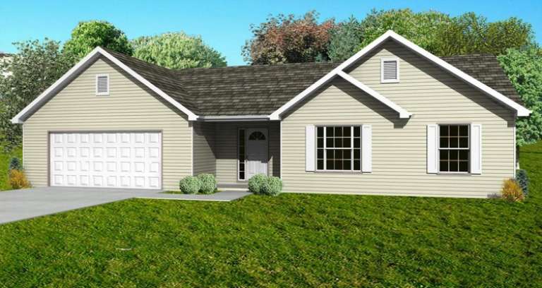 House Plan House Plan #5591 Front Elevation
