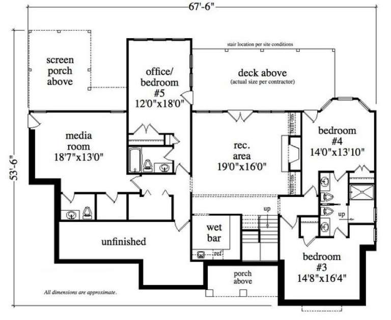 House Plan House Plan #5592 Drawing 1